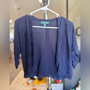 Lauren Ralph Lauren Navy Cardigan